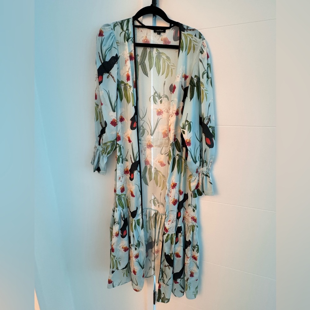 LoboRosa simple bolero kimono retails $230
